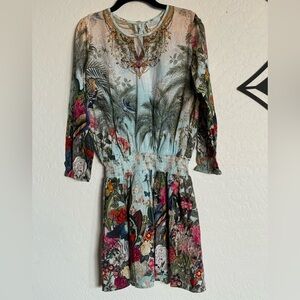 MILLA by CAMILLA Girls Floral Print Long Sleeve Dress - 10 (child)